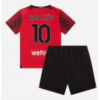 AC Milan Rafael Leao #10 Replica Home Minikit 2023-24 Short Sleeve (+ pants)